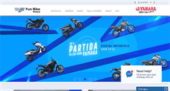 Desktop Screenshot of funbike.com.br